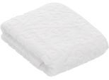 Badetuch VOSSEN "Fidelio", weiß, B:100cm L:150cm, Walkfrottier, Obermaterial: 100% Baumwolle, Handtücher, Badetuch