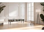 2,5-Sitzer HOME AFFAIRE "Amber", rosa (rose, blau), B:139cm H:52cm T:54cm, 100% Polyester, Sofas, 2 5-Sitzer, mit Knopfheftung,in verschieden Stoffarten