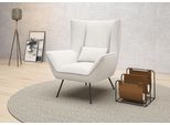 Sessel HOME AFFAIRE "Kilrea Relaxsessel, Ohrensessel", weiß, B:90cm H:112cm T:94cm, 95% Polyester, 5% Nylon, Sessel, Sessel, Extra hohe Rückenlehne