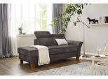 Recamiere HOME AFFAIRE "Conville", braun (mocca), B:194cm H:84cm T:93cm, 100% Polyester, Sofas, Recamiere, incl. Kopfteilverstellung, Federkern, wahlweise mit Bettkasten