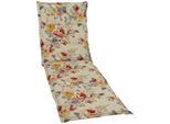 Liegenauflage GO-DE "Rollliegenauflage", bunt, B:190cm H:8cm T:60cm, Bezug: 80% Baumwolle, 20% Polyester, Polsterauflagen, Liegenauflage