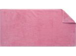 Duschtuch EGERIA "Elegant", rosa (wild rose), B:75cm L:160cm, Walkfrottier, Obermaterial: 100% Baumwolle, Handtücher, Duschtuch, Uni Programm mit Webkante, reine Baumwolle