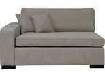 Sofaelement HOME AFFAIRE "Skara XXL", beige (dunkelbeige), B:140cm H:86cm T:130cm, 100% Polyester, Polsterelemente, Sofaelement, Modul XXL - zum eigenen Zusammenstellen, Armlehne links/rechts wählbar