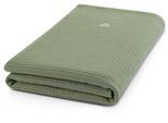 Duschtuch ROSS "Waffelpique", grün (piniengrün), B:70cm L:140cm, Frottier, Baumwolle, Handtücher, Duschtuch, 100% Baumwolle