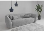 Big-Sofa SIT & MORE "Neapel", grau (hellgrau), B:290cm H:86cm T:121cm, 100% Polyester, Sofas, Big-Sofa