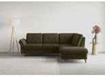 Ecksofa SIT & MORE "Göteborg", grün (khaki), B:250cm H:90cm T:226cm, Sofas, Ecksofa, inkl. Sitztiefenverstellung, wahlweise mit Bettfunktion & Bettkasten
