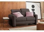 2-Sitzer SIT & MORE "Bologna", braun (espresso), B:153cm H:84cm T:93cm, Sofas, 2-Sitzer, inklusive Kopfteilverstellung und Federkern