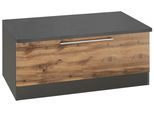 Sitzbank KOCHSTATION "KS-Samos", braun (wotaneichefarben, grafit), B:100cm H:47cm T:60cm, Sitzbänke, Sitzbank