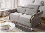 2,5-Sitzer SIT & MORE "Vincenzo", grau (steelgrau), B:186cm H:84cm T:93cm, Sofas, 2 5-Sitzer