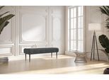 2-Sitzer HOME AFFAIRE "Amber", grau, B:119cm H:52cm T:54cm, 100% Polyester, Sofas, 2-Sitzer, mit Knopfheftung,in verschieden Stoffarten