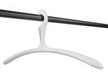 Kleiderbügel SPINDER DESIGN "Arx", weiß, B:45,5cm H:21cm T:4cm, Kunststoff, Kleiderbügel, Kleiderbügel, Breite 45,5 cm