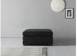 Polsterhocker HOME AFFAIRE "Skara", grau (anthrazit), B:90cm H:48cm T:100cm, 100% Polyester, Hocker, Polsterhocker, Passend zur Serie »Skara«.