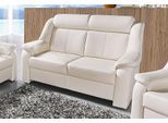 2-Sitzer SIT & MORE "Basel", weiß (altweiß), B:140cm H:98cm T:95cm, PRIMABELLE-Microfaser, Luxus-Microfaser (100% Polyester);Altara Nubuck, Luxus-Microfaser (100% Polyester);SOFTLUX-Kunstleder;NaturLEDER (echtes Rindsleder), Sofas, 2-Sitzer