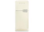 SMEG Kühl-/Gefrierkombination, Energieeffizienz: E, beige (creme), Linksanschlag, Kühlschränke, Kühl-/Gefrierkombination
