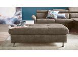 Hocker EXXPO - SOFA FASHION "Maretto Bankhocker mit tollem Sitzkomfort", grau (delphin), B:136cm H:46cm T:70cm, Luxus-Microfaser (100% Polyester), Hocker, Hocker, praktisches Staufach unter der Sitzfläche