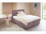 Polsterbett "Maylis", rosa (rosé), B:152cm L:211cm, 100% Polyester, LEGER HOME BY LENA GERCKE, Betten, Polsterbett, wahlweise mit und ohne Matratze und Lattenrost, auch in 200cm Breite