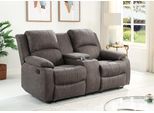 2-Sitzer OTTO HOME "Cicero", grau (dunkelgrau), B:173cm H:99cm T:99cm, Sofas, 2-Sitzer, mit Relaxfunktion, Federkern und Getränkehalter