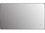 Spiegel TALOS "TALOS TREVISO", schwarz, B:120cm H:70cm T:2,5cm, Aluminium, Spiegel, Spiegel, Hand Wave Sensor, in matt schwarz 120x70 cm