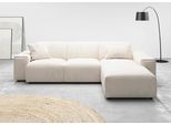 Ecksofa HOME AFFAIRE "Glimminge L-Form auch in Breitcord, Feincord + Easy care-Bezug", weiß, B:264cm H:71cm T:191cm, 95% Polyester, 5% Nylon, Sofas, Ecksofa, Breite 264, Zierkissen