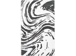 Badematte EGERIA "Marble" Gr. 4, grau, H:10mm, Baumwolle, Badematten, Badematte