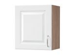 Hängeschrank WIHO KÜCHEN "Tilda, B/T/H: 50/35/56 cm", weiß (front: kassette weiß, korpus: sonoma eiche), B:50cm H:56cm T:35cm, Schränke, Hängeschrank
