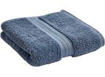 Handtücher CHRISTY "RENAISSANCE", blau (denim), B:50cm L:100cm, Walkfrottier, Obermaterial: 100% Baumwolle, Handtücher, Handtücher, Premium-Handtuch in Luxusqualität, 675g/m², 50x100cm, 2er Set