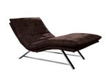 Relaxliege W.SCHILLIG "daily dreams", braun (mocca z69), B:95cm H:91cm T:170cm, Longlife Xtra-Leder Z69: Das feinnarbige, gedeckte Softleder Z69 besticht durch seine außergewöhnliche Weichheit im trendigen »Vintage-Look«, Hautstärke 0, 9 - 1, 1 mm, Sofas, Relaxliege, in Waffelkissen-Optik, wahlweise mit Motor, Kufengestell, in 2 Breiten