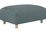 Polsterhocker HOME AFFAIRE "Svennis", blau (petrol), B:93cm H:47cm T:67cm, Struktur (100% Polyester);Filzoptik (100% Polyester), Hocker, Polsterhocker, passend zru "Svennis"-Polsterserie