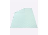 Tagesdecke HEINE HOME Gr. 3, grün (mint), B:270cm L:250cm, 50% Baumwolle, 50% Polyester, Tagesdecken, Tagesdecke