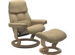 Relaxsessel STRESSLESS "Ruby", beige (sand paloma), B:79cm H:98cm T:76cm, Leder PALOMA: Paloma ist ein durchgefärbtes Semianilin-Möbelleder mit natürlicher Narbung. Es wurde mit einer leichten Oberflächenbehandlung versehen, um es beständiger zu machen. Paloma ist weich im Griff und hat eine warme Ausstrahlung. Es ist atmungsaktiv und feuchtigkeitsabsorbierend. Paloma wird besonders von all jenen