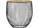 Beistelltisch MIRRORS AND MORE "PATTY", goldfarben 3, H:43cm, Tische, Beistelltisch