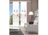 Schiebegardine VISION S "AYENE 2er SET" Gr. 1, rot, B:60cm H:260cm, Polyester, Gardinen, Schiebegardine, Schiebevorhang Digidruck 2er Set AYENE