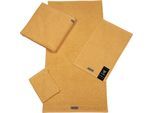 Gästehandtuch ROSS "Smart", orange (aprikose), B:30cm L:50cm, Frottier, Obermaterial: 100% Baumwolle, Handtücher, Gästehandtuch, Uni-Rippe mit Velourslabel