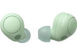 SONY wireless In-Ear-Kopfhörer "WF-C700N", grün (salbeigrün), Kopfhörer, bis 20 Std. Akkulaufzeit, Multipoint Connection, wireless In-Ear-Kopfhörer