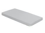 Spannbettlaken IRISETTE "Merkur 6", silber (silberfarben), B:100cm L:200cm, Feinbiber, Obermaterial: 100% Baumwolle, Bettlaken, Spannbettlaken, flauschig weich