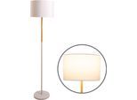 NÄVE Stehlampe "Tessile", weiß, 1, 1 Stk., Leuchten, Stehlampe