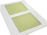 Platzset ADAM "Uni Collection Light" Gr. 1, grün (hellgrün), B:30cm L:40cm, Obermaterial: 100% Baumwolle, Platzsets, Platzset