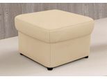 Hocker DOMO COLLECTION "Papenburg", beige (natur), B:57cm H:41cm T:57cm, Luxus-Microfaser (100% Polyester);Struktur ( 90% Polyester, 10% Polyacryl);Microfaser PRIMABELLE (100% Polyester);Kunstleder SOFTLUX;Chenilleoptik (95% Polyester, 5% Polyamid);Webstoff (100% Polyester), Hocker, Hocker, in großer Farbvielfalt