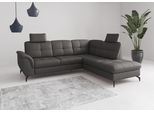 Ecksofa SIT & MORE "Zora", braun (mocca), T:212cm, Sofas, Ecksofa