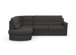 Ecksofa SIT & MORE "Panini L-Form", grau (fango), B:243cm H:87cm T:155cm, Sofas, Ecksofa, wahlweise mit Vorziehsitz und Bettkasten
