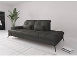 Recamiere SIT & MORE "Amica, inkl. Sitztiefenverstellung und Armteilverstellung", grau (anthrazit), B:231cm H:90cm T:122cm, Sofas, Recamiere, wahlweise mit Kopfteilverstellung und Stauraum