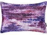 Dekokissen DONE. "Glam Colour", lila (lila, blau, beery, meliert), B:40cm L:60cm, Polyester, Dekokissen_Sitzkissen_Kissenhüllen, Dekokissen, Reißverschluss, Ohne Füllung, meliert