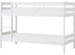 Etagenbett HOPPEKIDS "ECO Comfort Kinderbett 90x200 oder 70x160 aus Massivholz in 4 Farben", weiß, B:101cm H:140cm L:206cm, Etagenbetten, Etagenbett, TÜV, FSC und Nordisches Umweltzeichen – wahlweise mit Matratzen