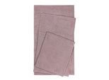 Badematte WECON HOME BASICS "Balu", lila (flieder), H:14mm, Polyester, Badematten, Badematte, Chenille, waschbar, rutschfest, schnell trocknend, weich, Badteppich