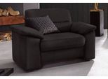 Sessel SIT & MORE "Ascara", schwarz, B:97cm H:85cm T:92cm, Softlux-Kunstleder;NaturLeder;Luxus-Microfaser ALTARA NUBUCK (100% Polyester), Sessel, Sessel, inklusive komfortablem Federkern
