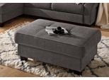 Hocker HOME AFFAIRE "Solvei", grau (anthrazit), B:104cm H:45cm T:72cm, Hocker, Hocker