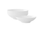 Schale VILLEROY & BOCH "Beilagen-/Dessertschalen Modern Grace 250 ml 6er Set weiß", weiß, L:19cm, Schüsseln, Schale
