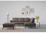 Ecksofa SIT & MORE "Fashion L-Form", braun, B:250cm H:84cm T:207cm, Sofas, Ecksofa, wahlweise mit Kopfteilverstellung und Vorziehsitz, motorisch