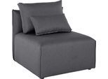 Sessel OTTO HOME "Nöre", grau (mittelgrau), B:82cm H:86cm T:90cm, Samtoptik (100% Polyester);Struktur (100% Polypropylene);Webstoff (100% Polyester);Struktur fein (100% Polyester);Luxus-Microfaser Lederoptik (100% Polyester);Baumwoll-/Leinenmix (60% Baumwolle/40% Leinen), Sessel, Sessel, Modul - zum Zusammenstellen; in vielen Bezugsqualitäten und Farben