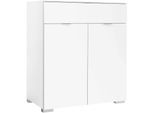 Kommode STAUD "Includo, Made in Germany", weiß, B:80cm H:96cm T:40cm, Sideboards, Kommode